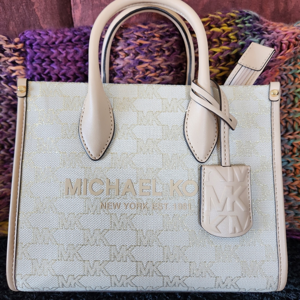 MK Small Shopper Xbody Natural
